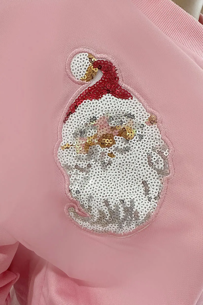 WH603 Sequins Christmas Sweatshirt