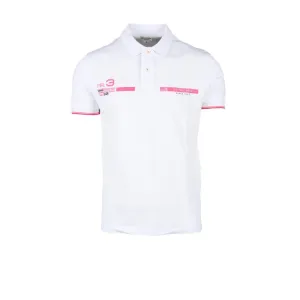 White Cotton Polo Shirt