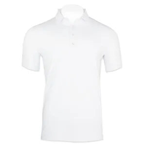 'White' Four Button Golf Shirt