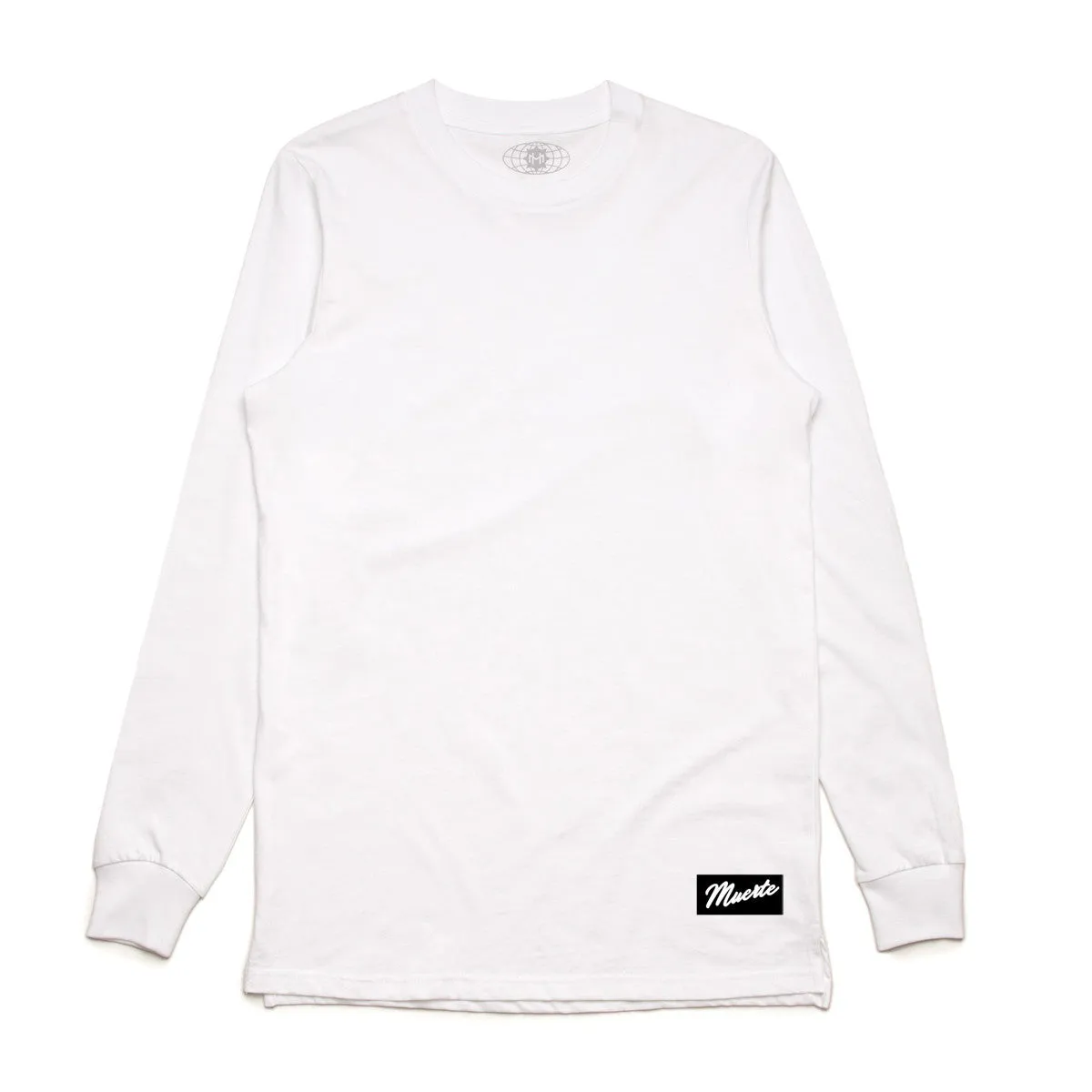 White Long Sleeve Tee - Basic
