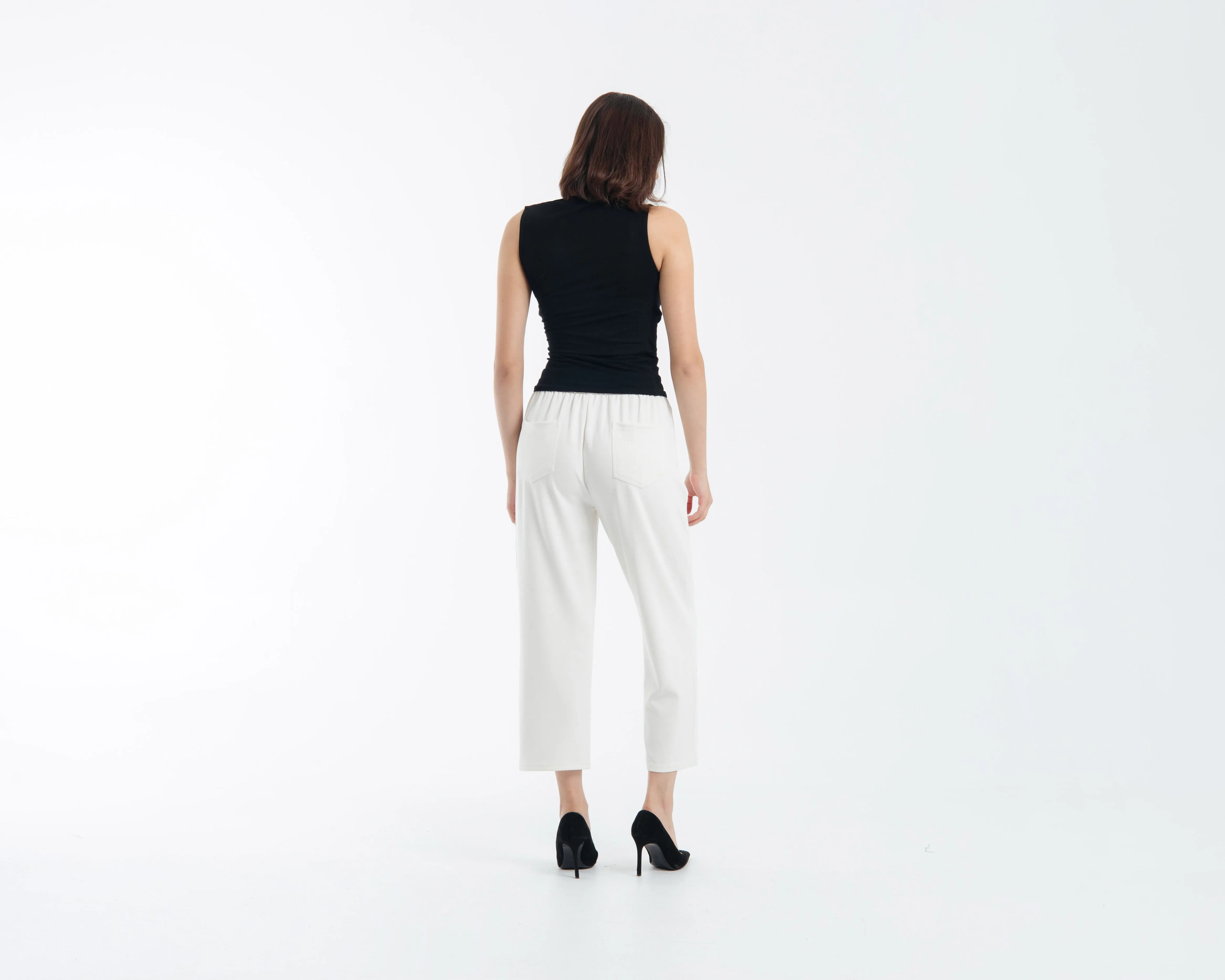 White Ultrasoft Bamboo 2.0 Relaxed Pants