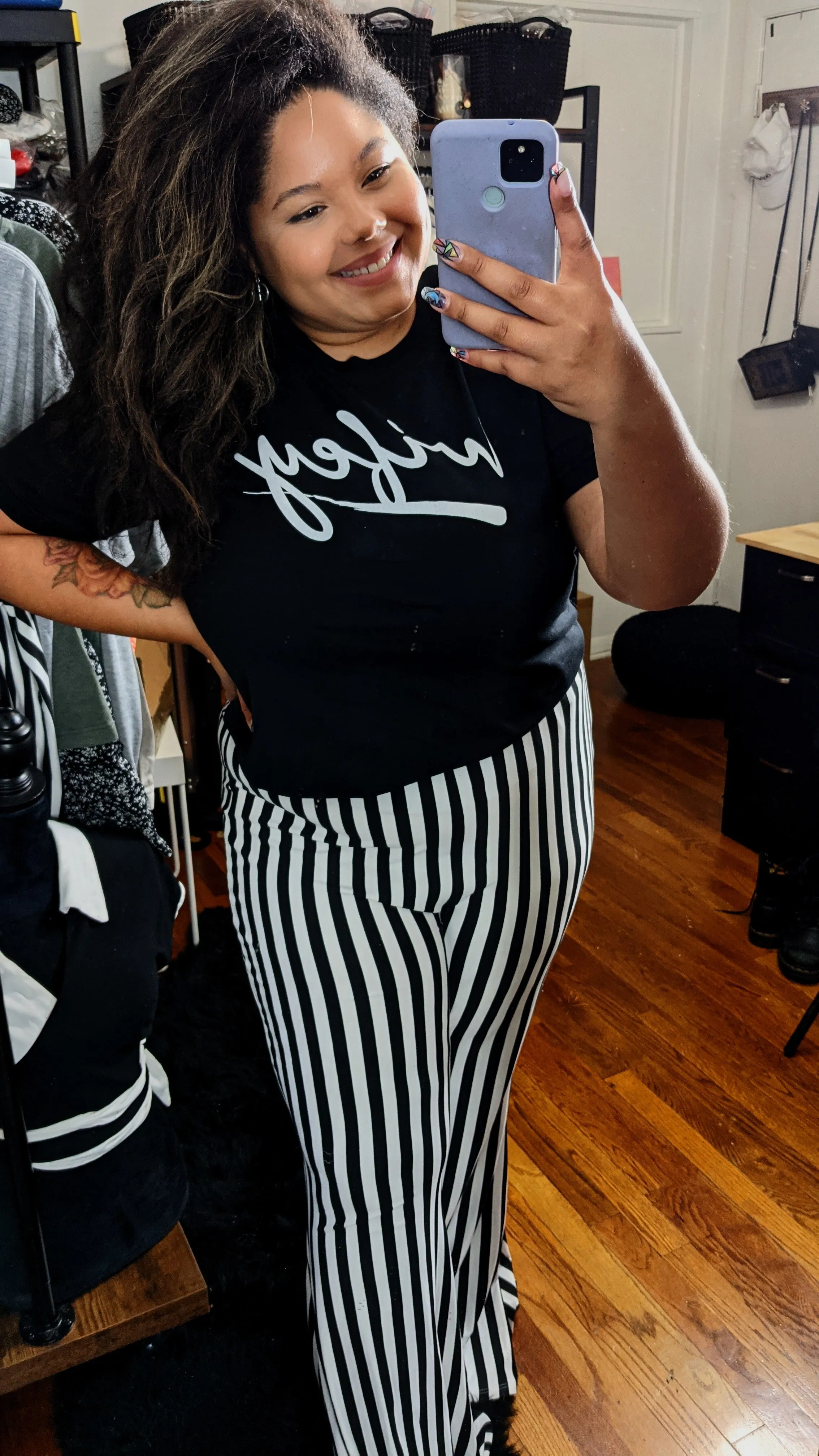 Wifey Black Graphic Tee Short Sleeve