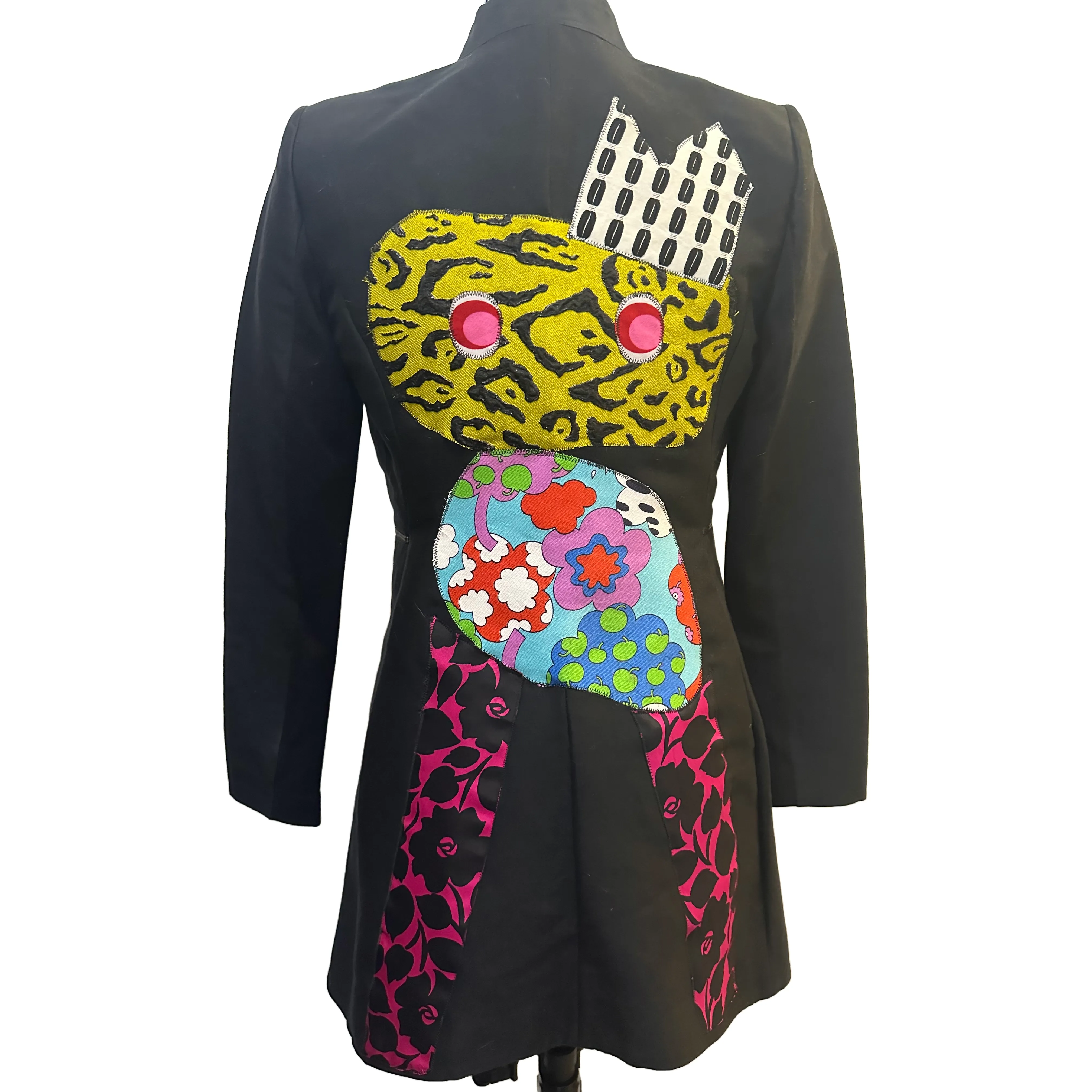 Winking BCBG Maxazria Upcycled Black Blazer