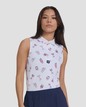 WITH A TWIST WOMENS POLO