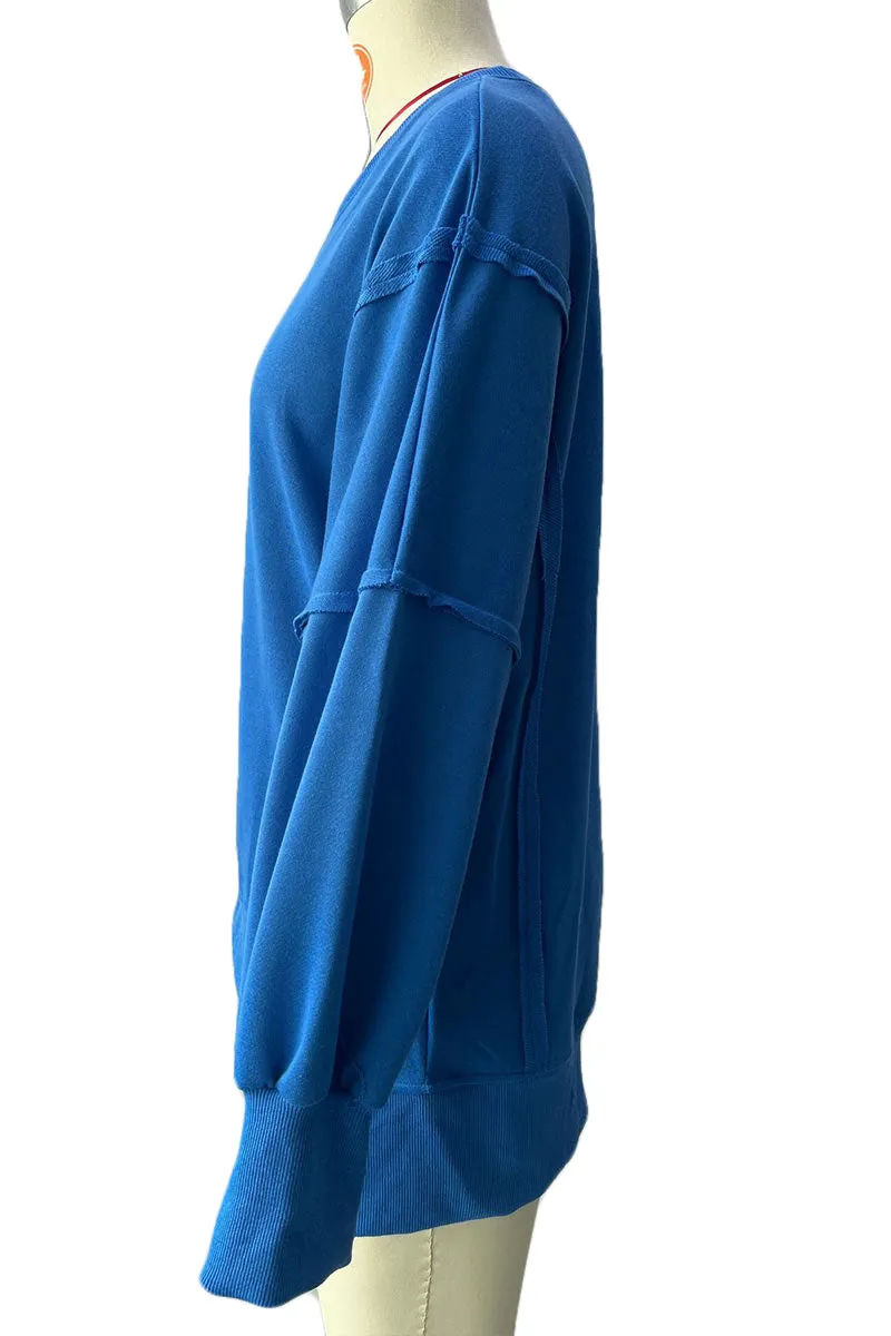 WJ0439 Oversized Roundneck Sweatshirt