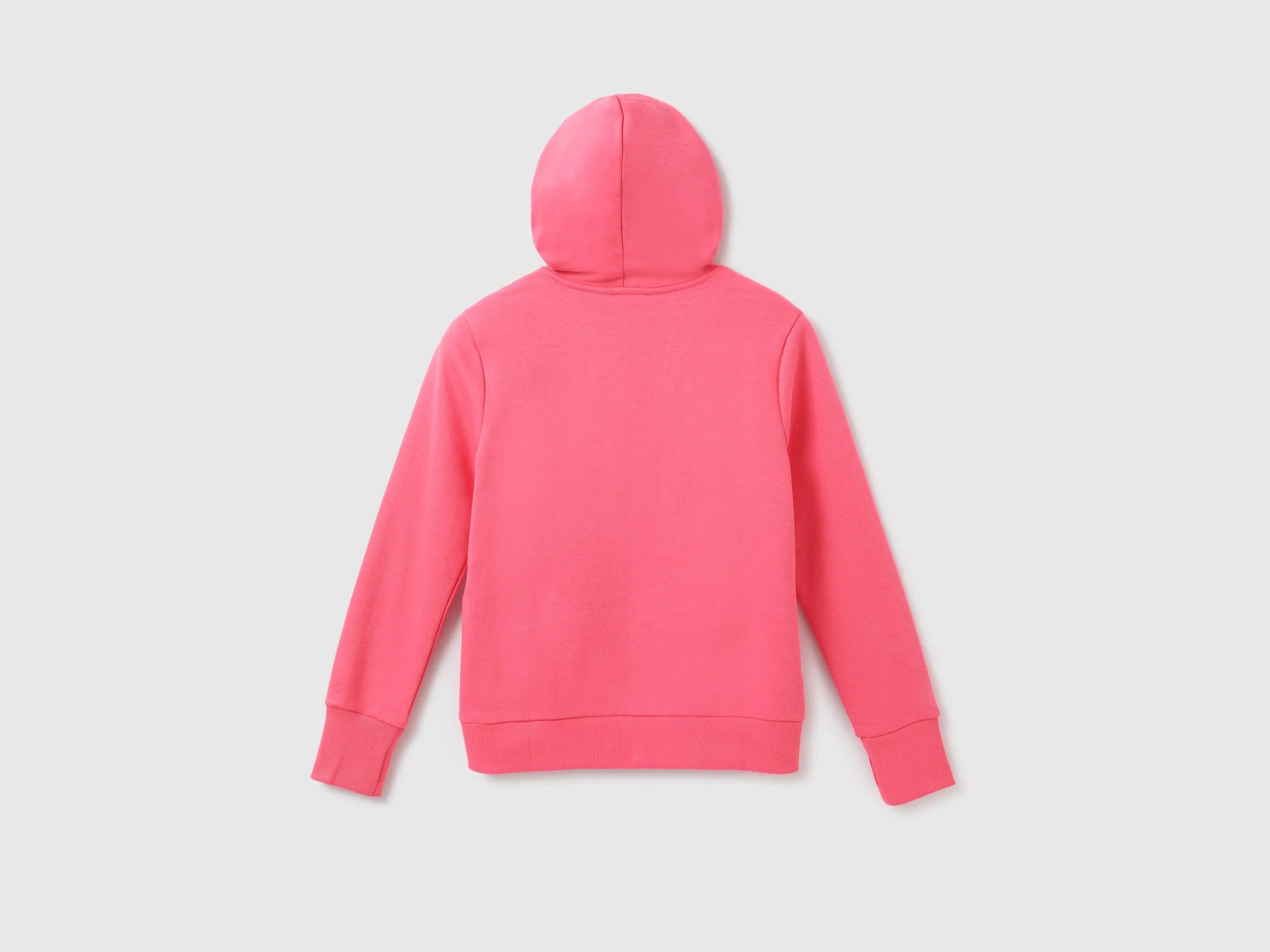 Women Solid Hooded Neck Sweatshirt