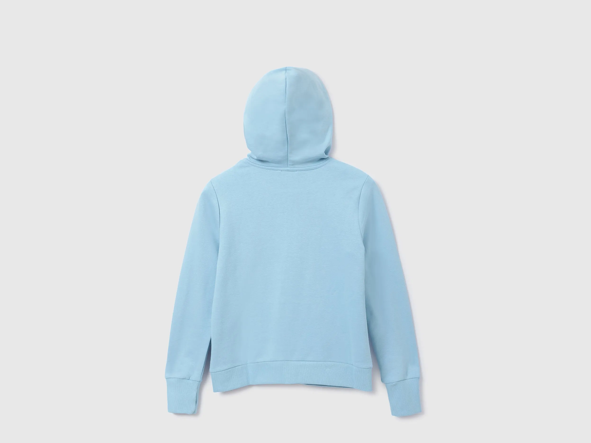 Women Solid Hooded Neck Sweatshirt