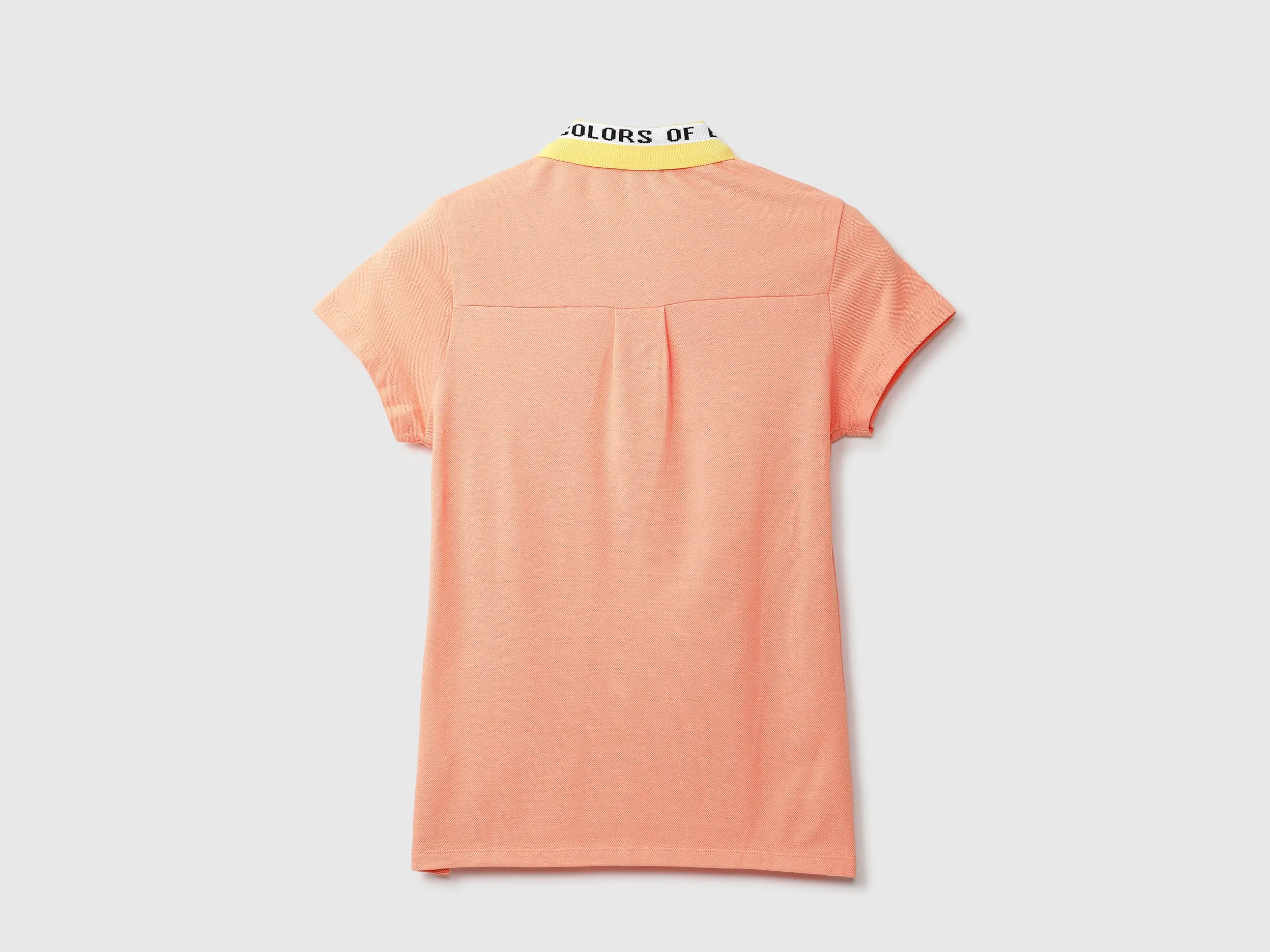 Women Solid Polo Collar T-shirt