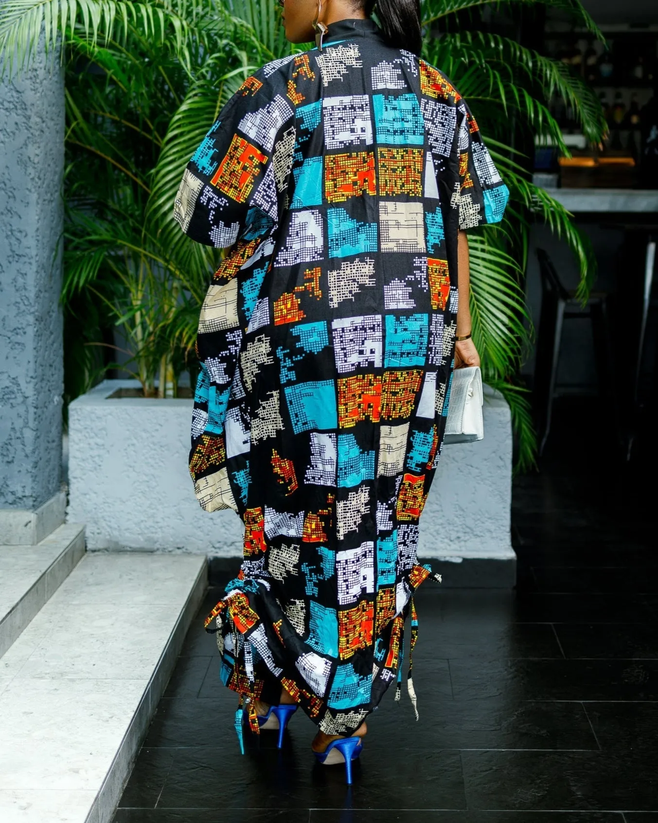 Women's Casual Print Kimono Coat