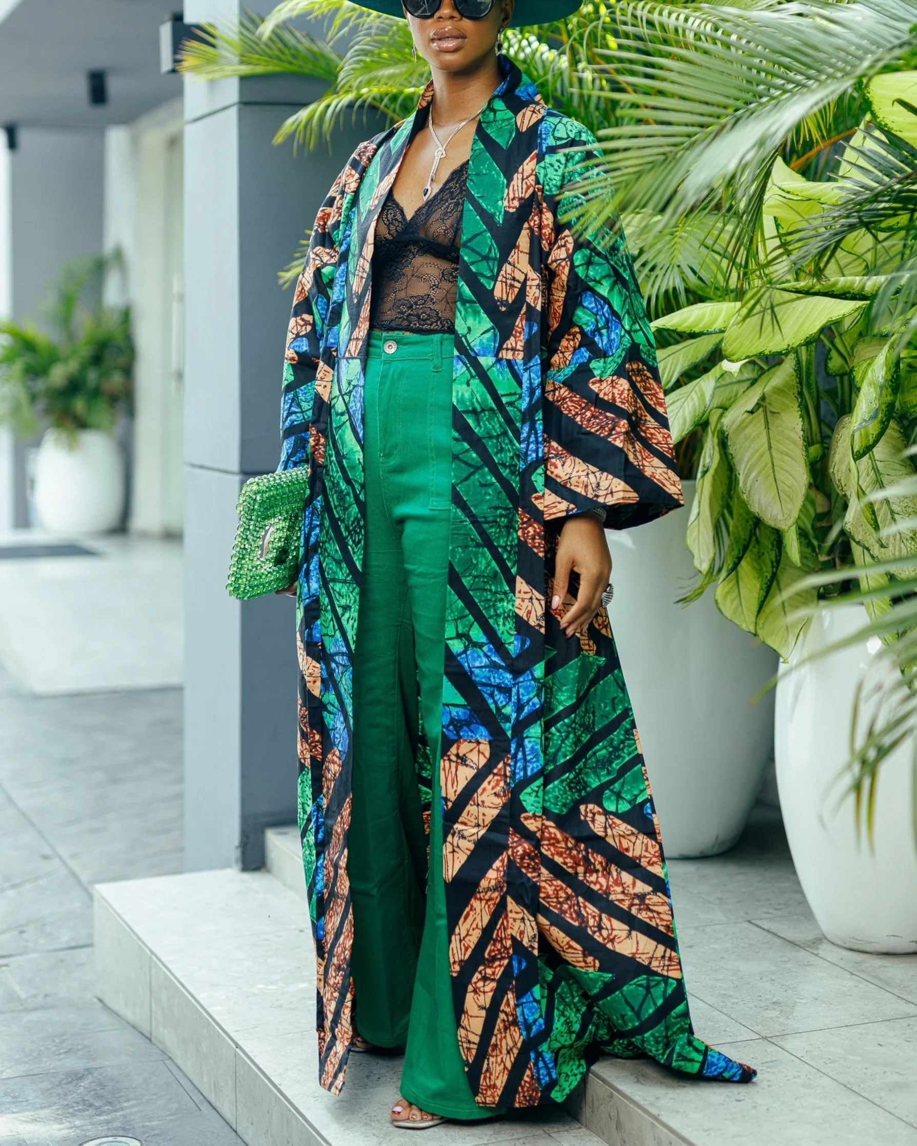 Women's Casual Print Kimono