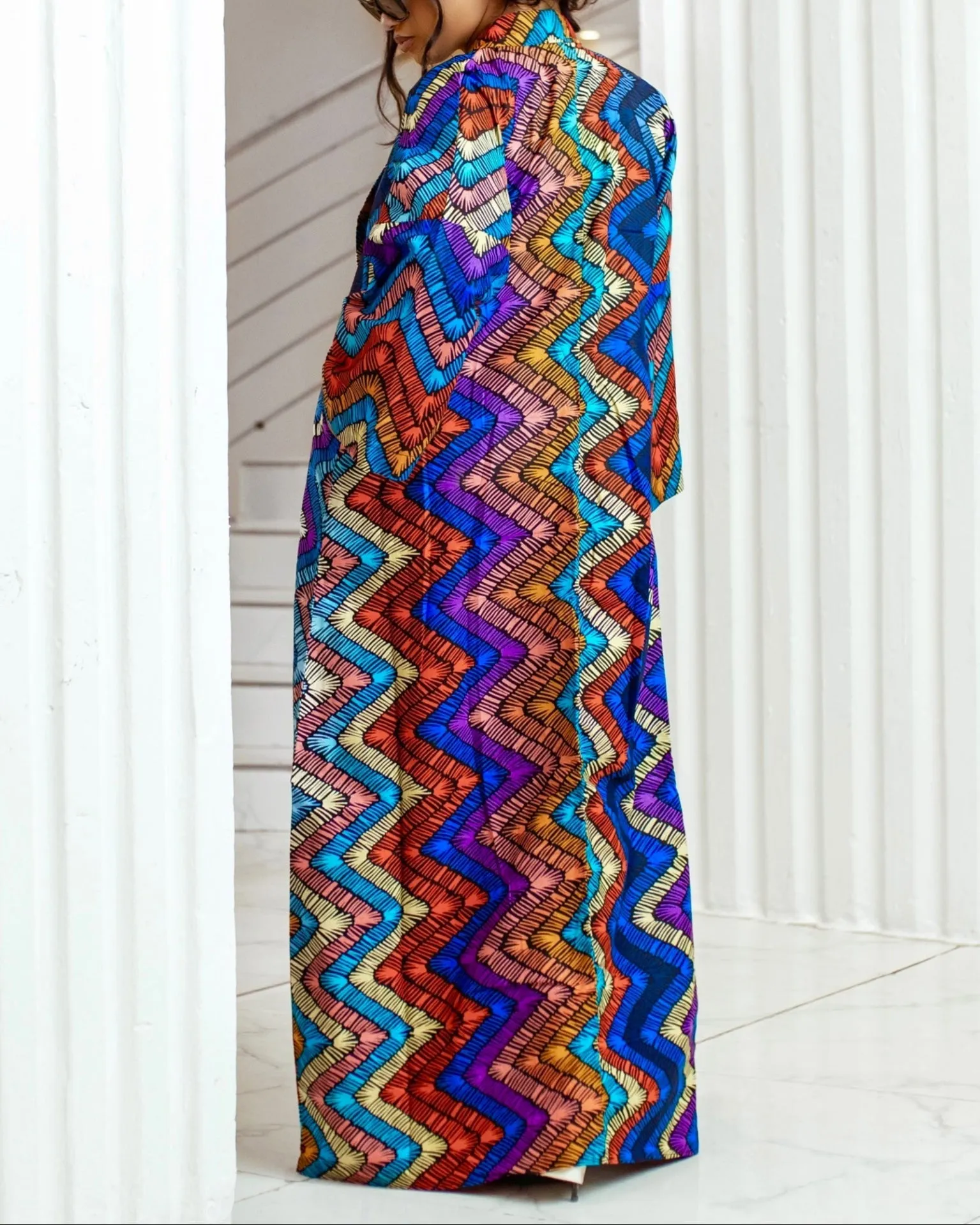 Women's Casual Print Kimono