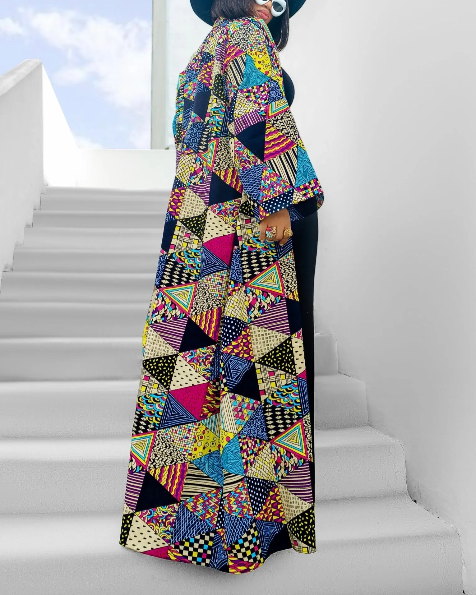 Women's Casual Print Kimono