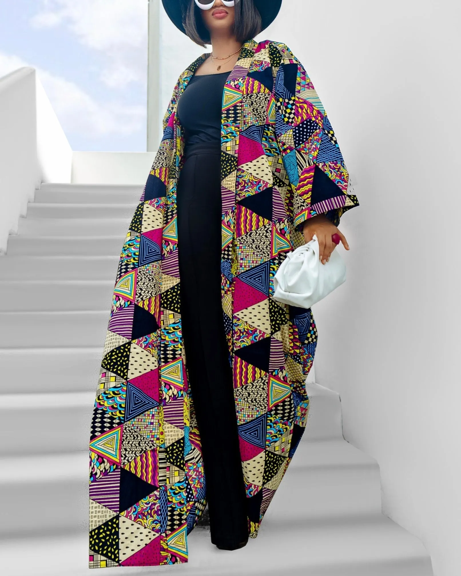 Women's Casual Print Kimono