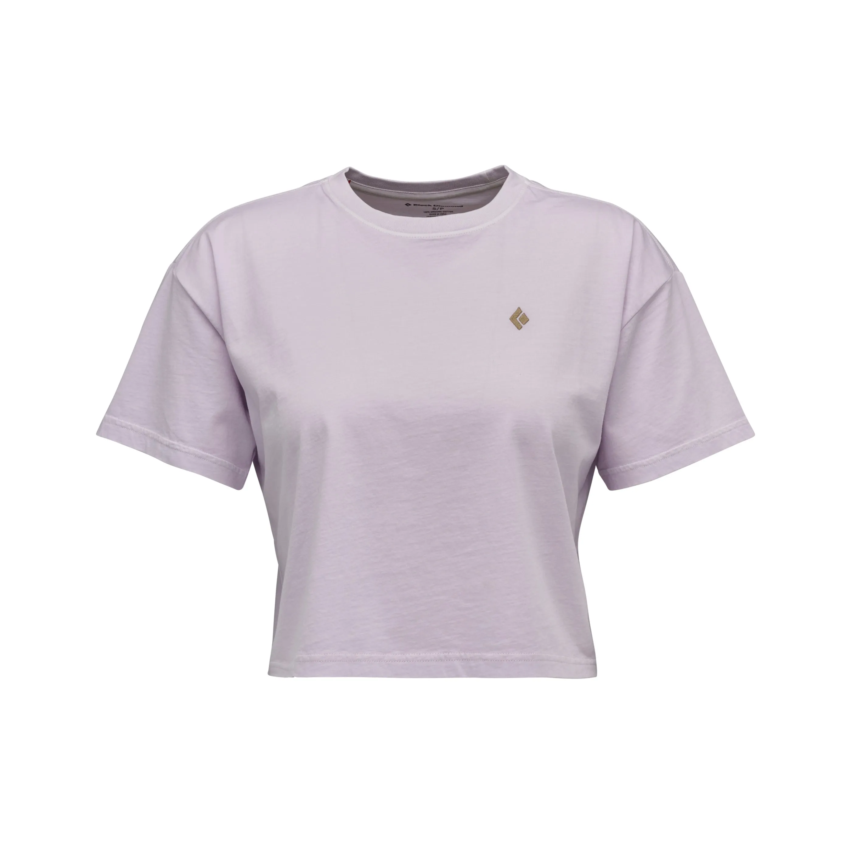 Women's Diamond Crop Short Sleeve Tee