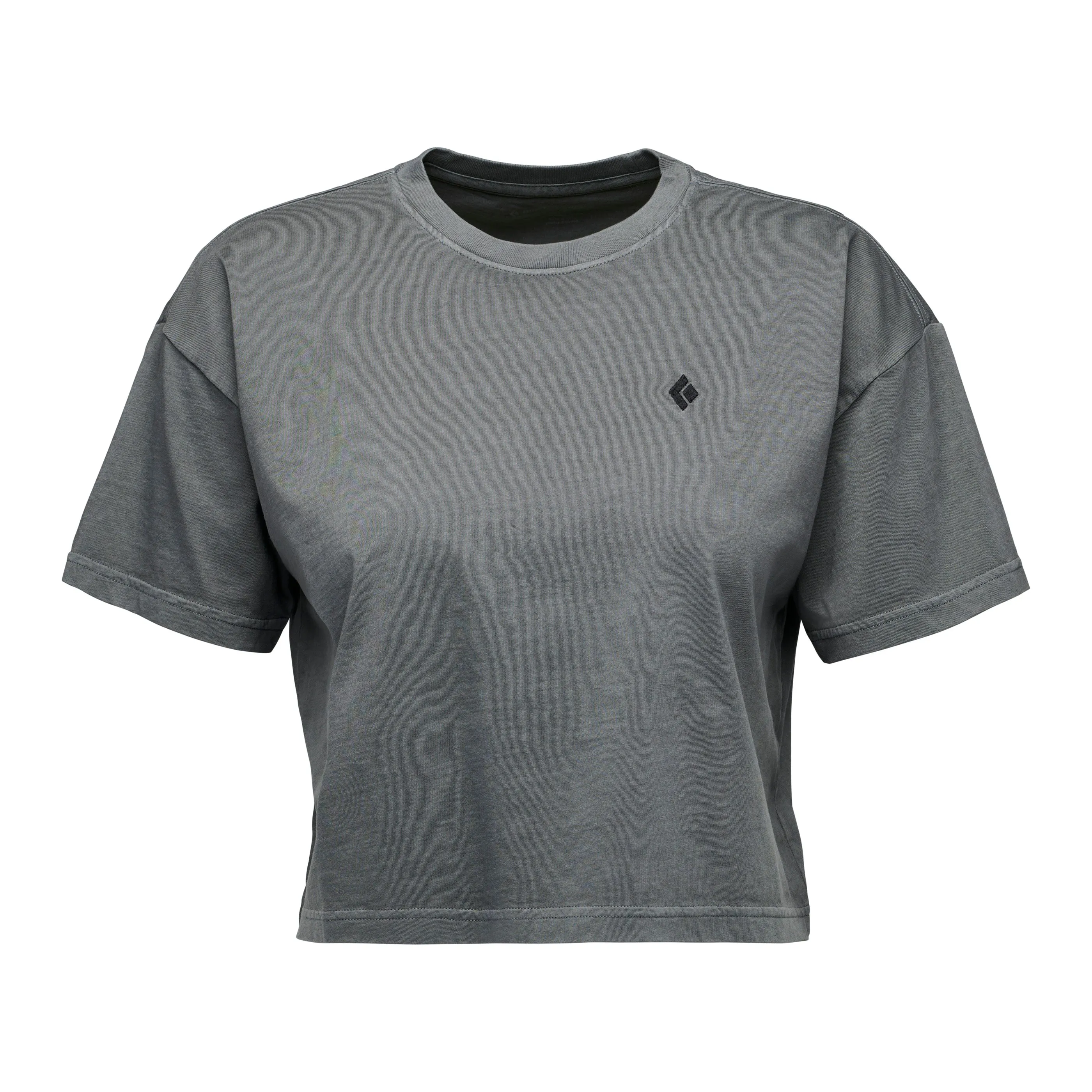 Women's Diamond Crop Short Sleeve Tee