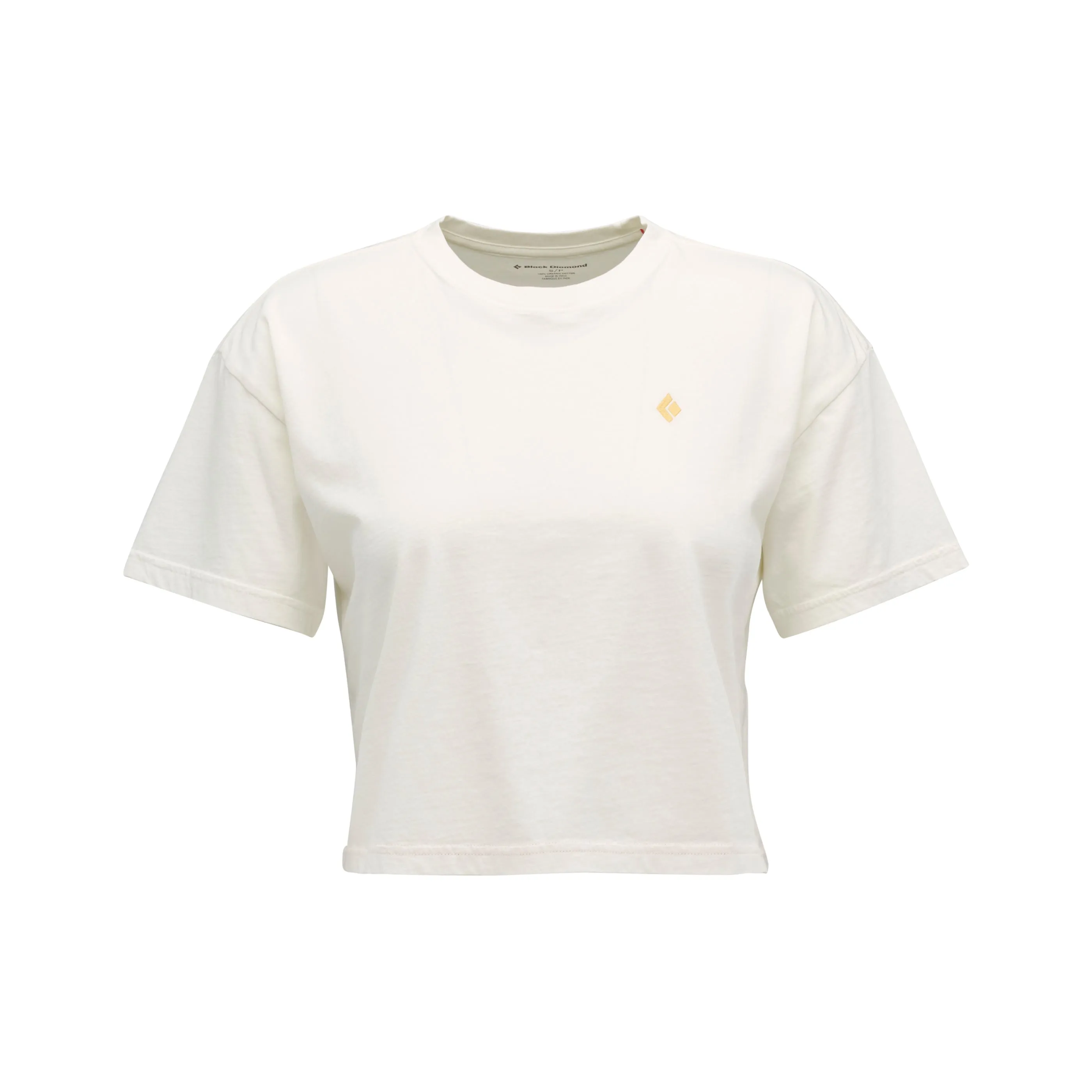Women's Diamond Crop Short Sleeve Tee