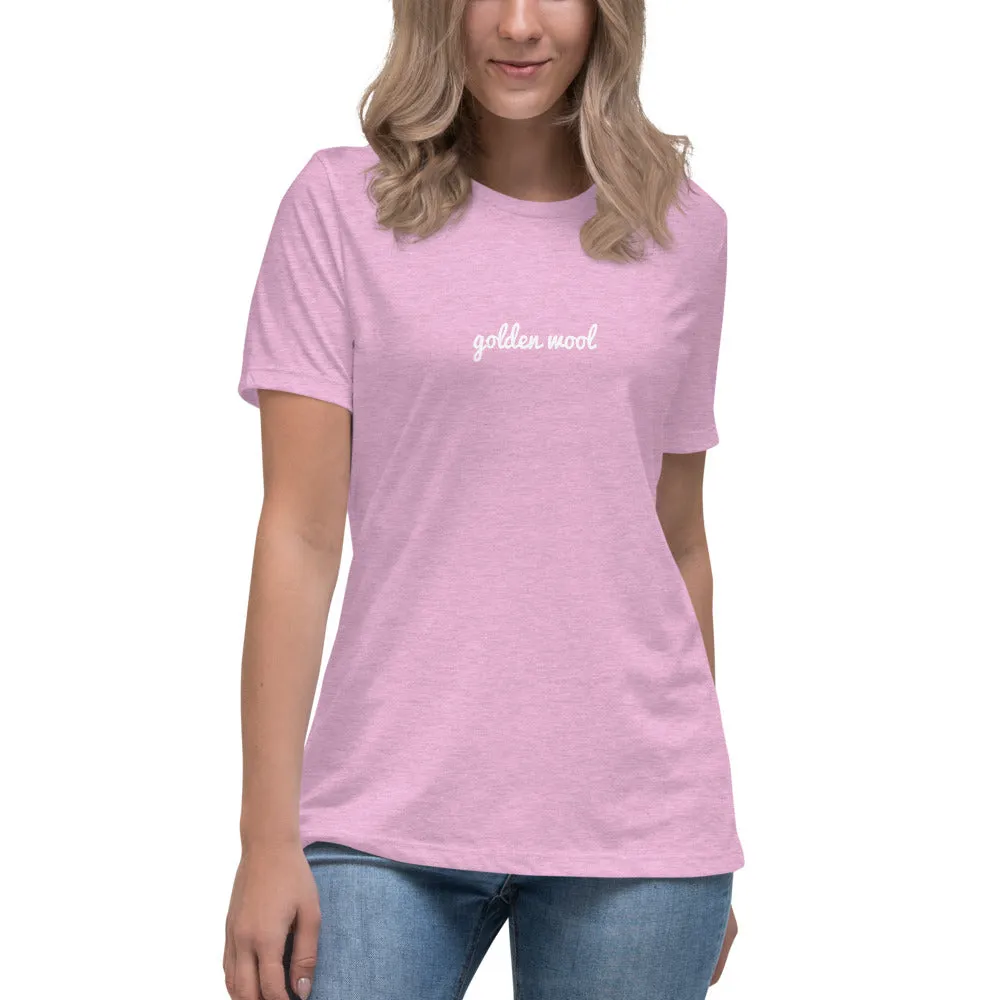 Women's Relaxed Golden Wool T-Shirt