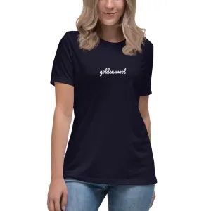 Women's Relaxed Golden Wool T-Shirt
