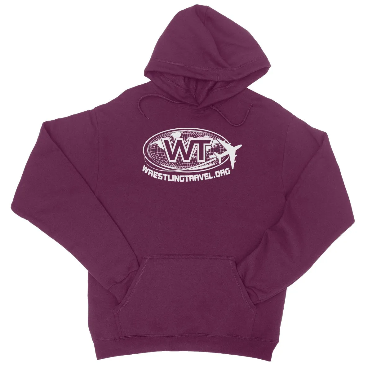 Wrestling Travel  World Class Traveler College Hoodie