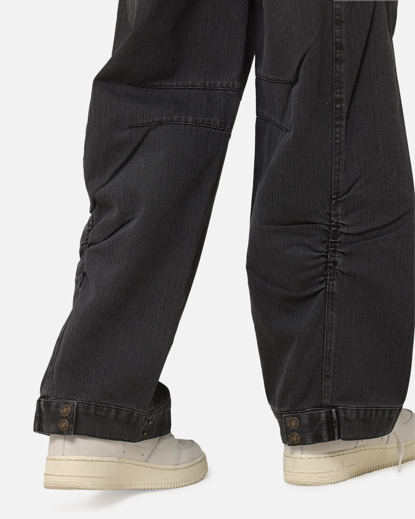 XXIII Women's Barrel Leg Pant Washed Black