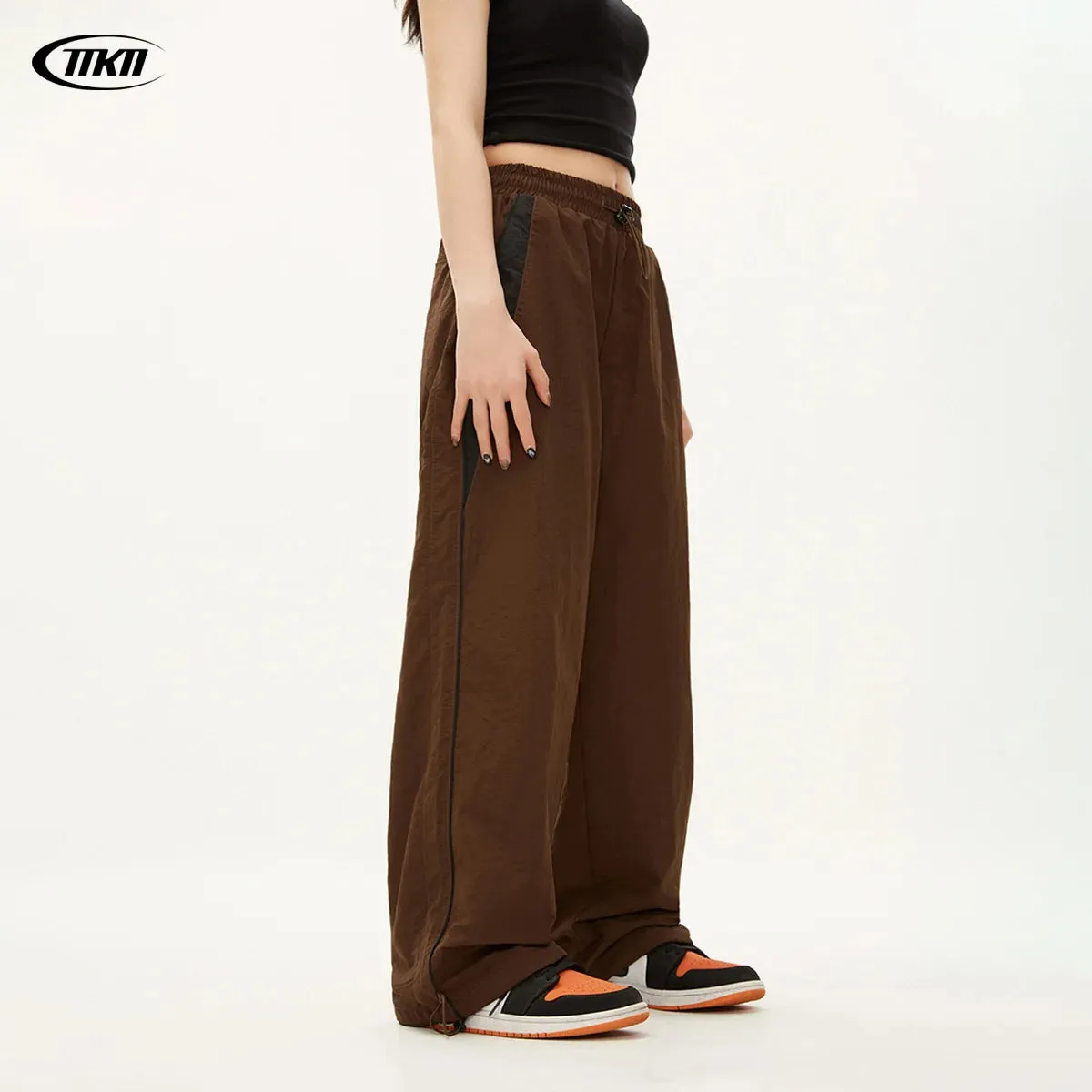 Y2K Baggy Pants High Waist Wide Leg Joggers