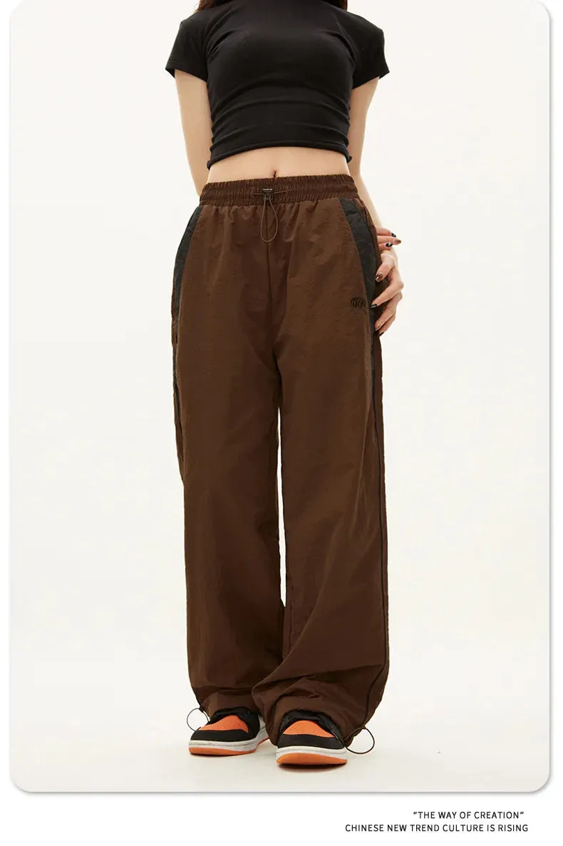 Y2K Baggy Pants High Waist Wide Leg Joggers