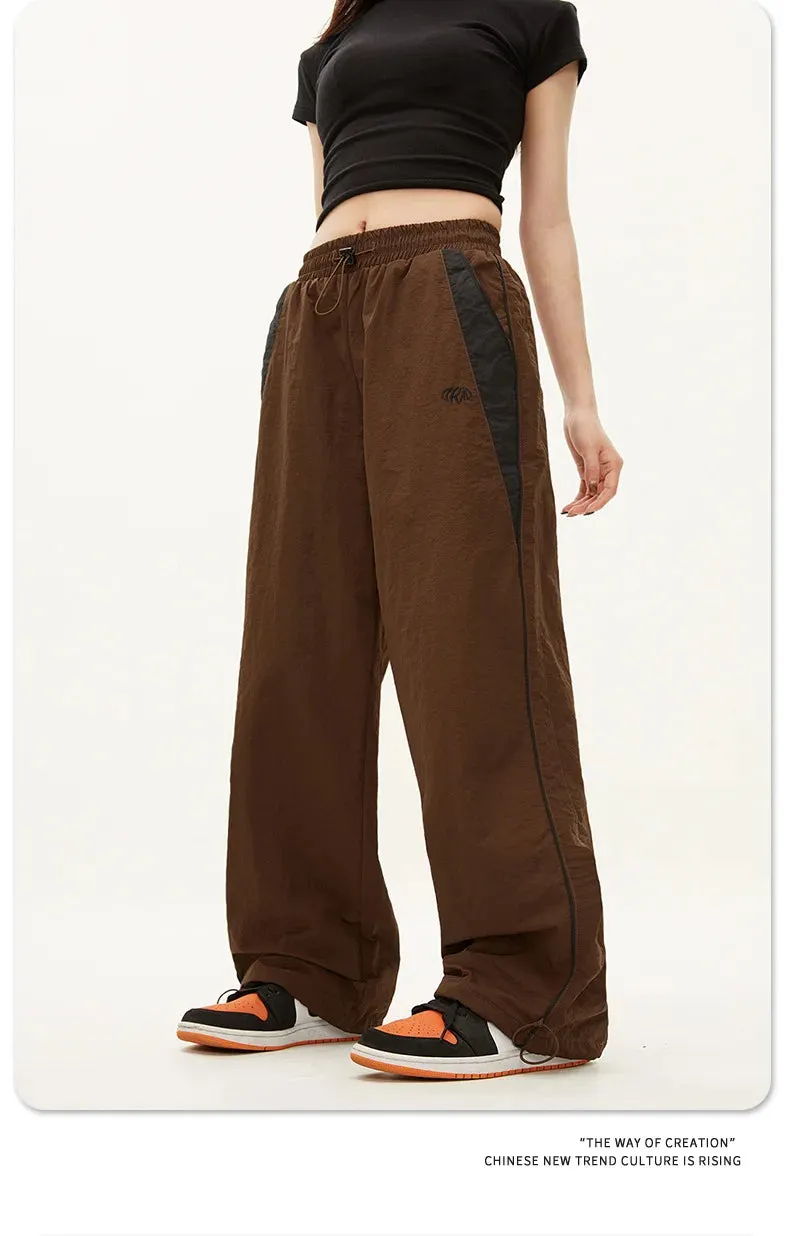 Y2K Baggy Pants High Waist Wide Leg Joggers