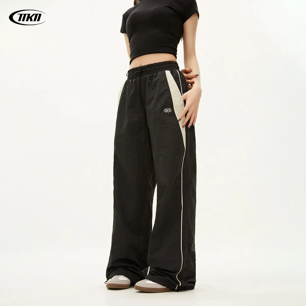Y2K Baggy Pants High Waist Wide Leg Joggers