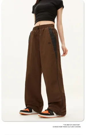 Y2K Baggy Pants High Waist Wide Leg Joggers