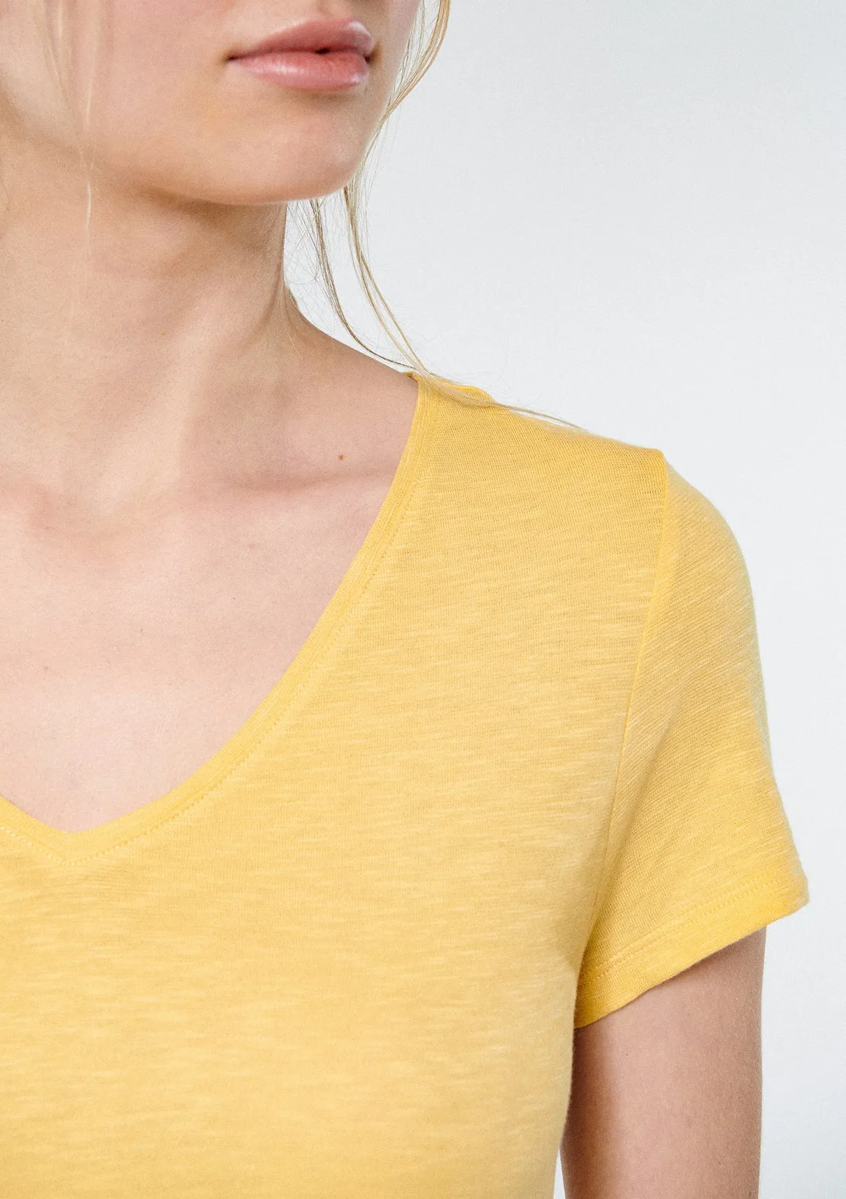 Yellow Basic T-Shirt