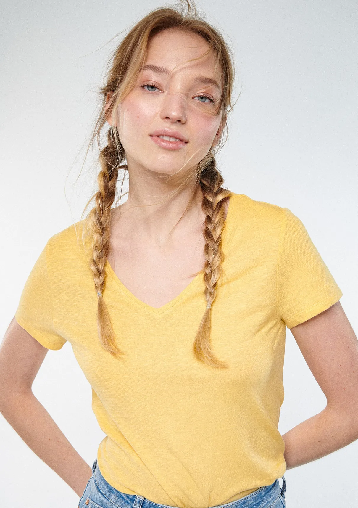 Yellow Basic T-Shirt
