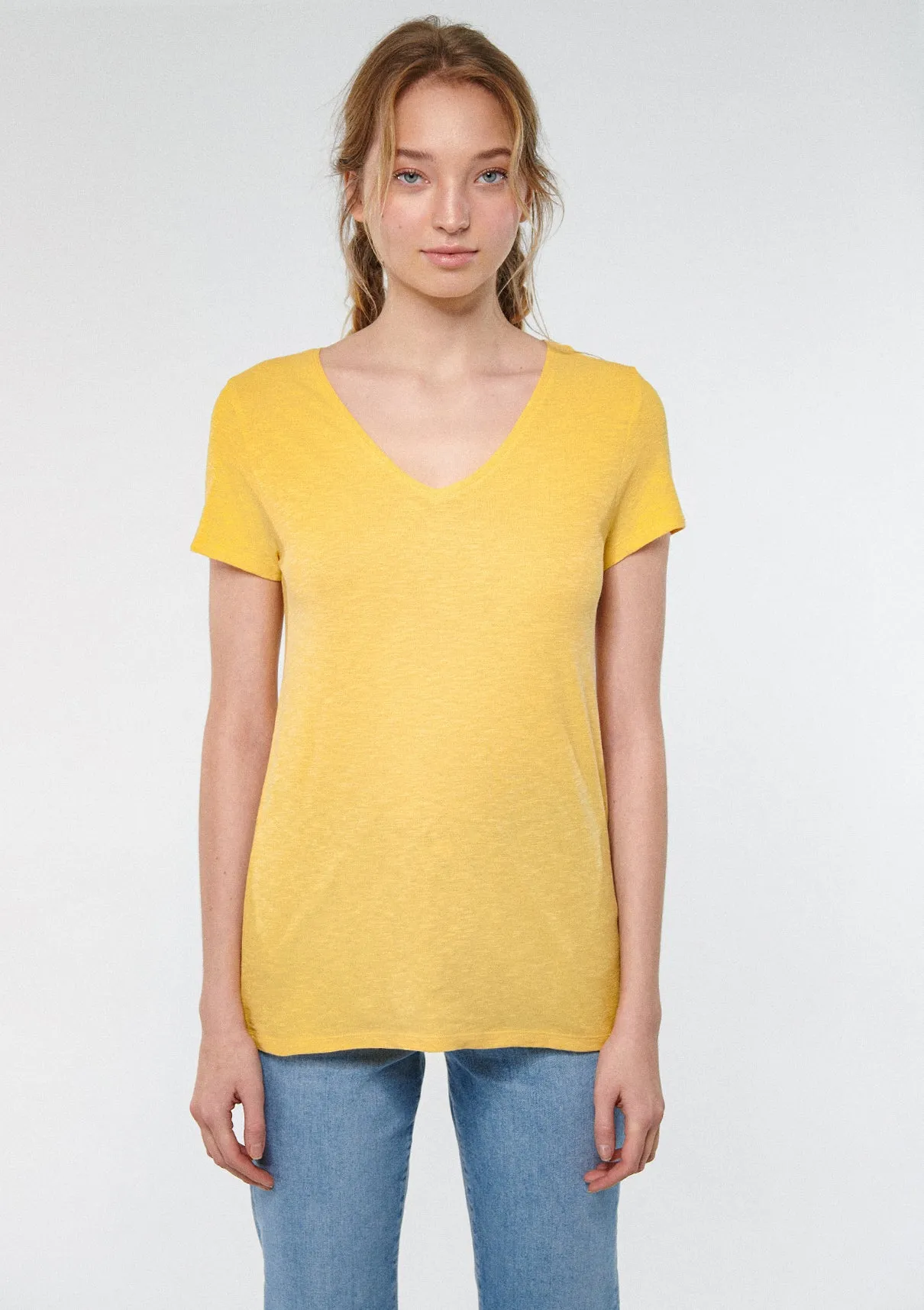 Yellow Basic T-Shirt