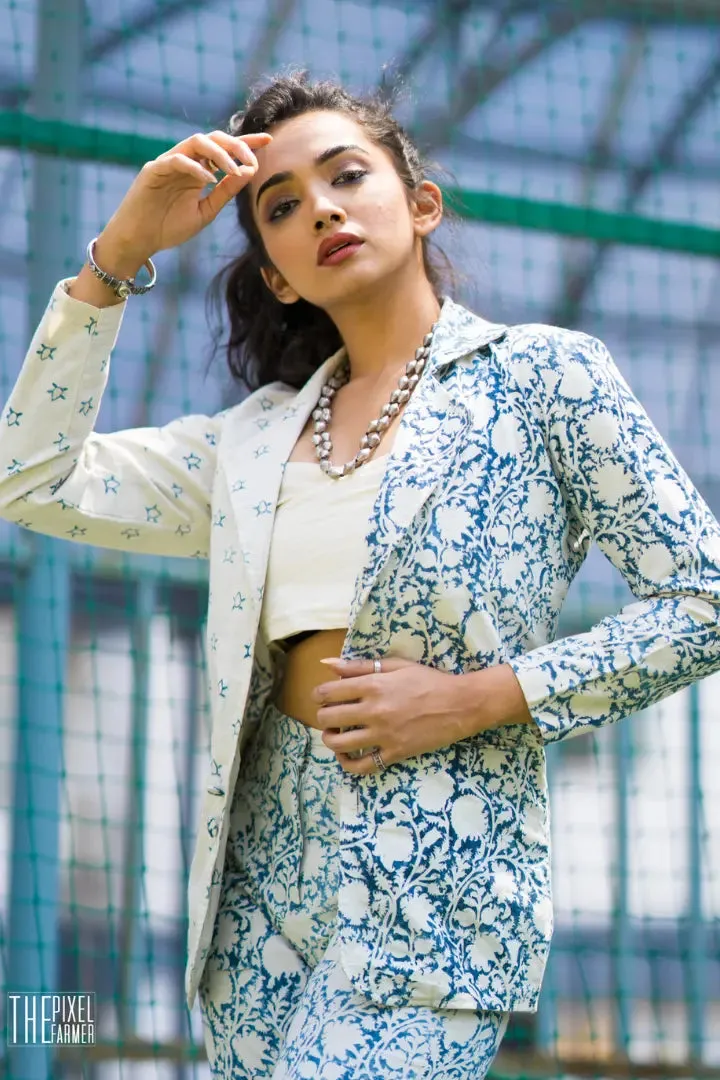 Yin and Yang Blazer Set