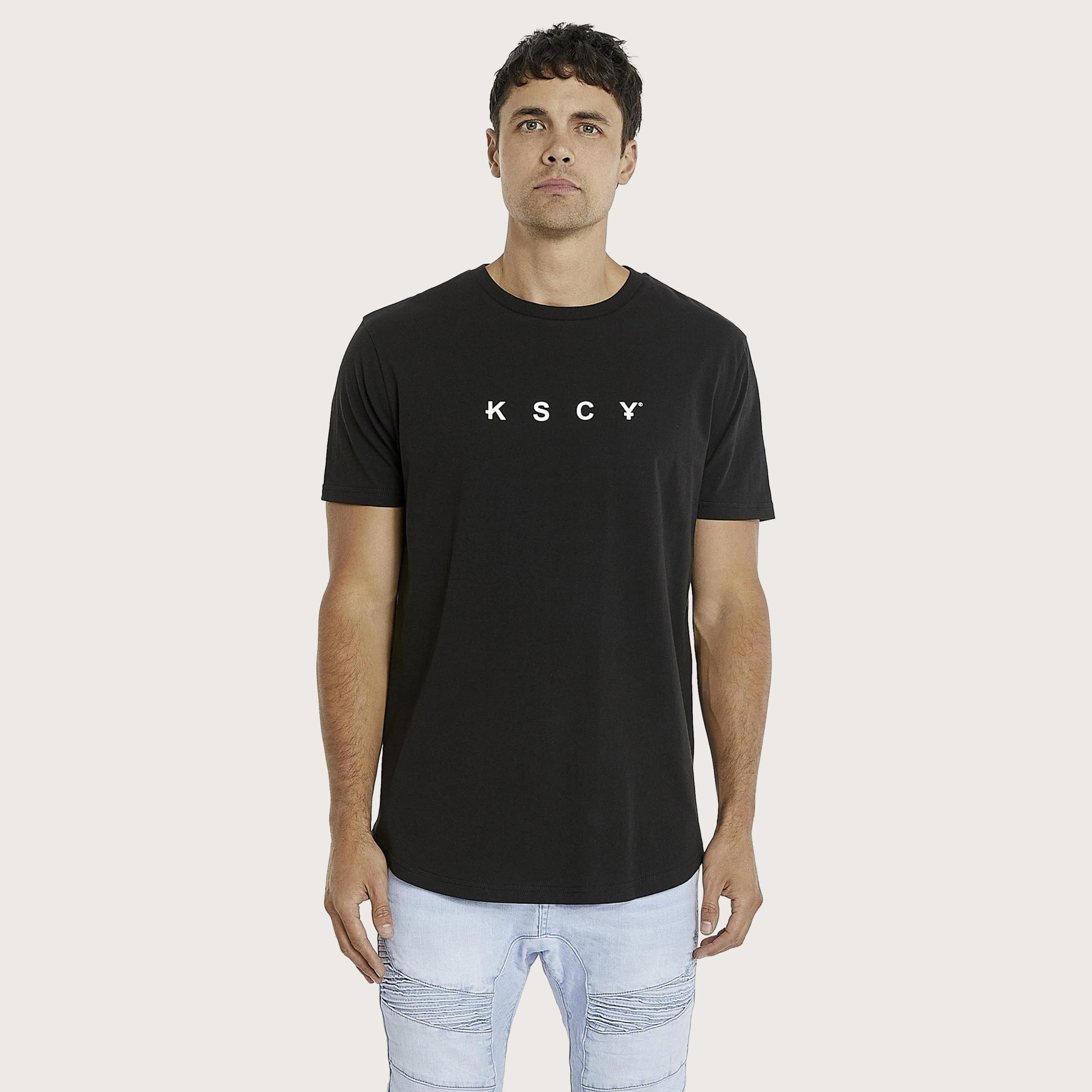 Zomp Dual Curved T-Shirt Jet Black